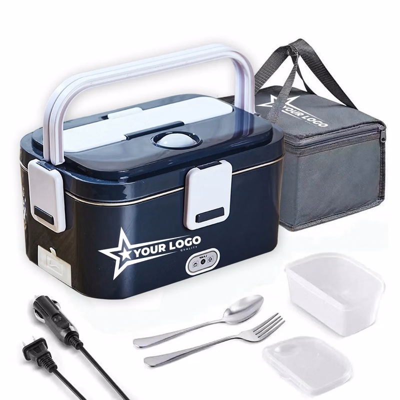 3-in-1 Portable Food Heated Electric Lunch Box Kits