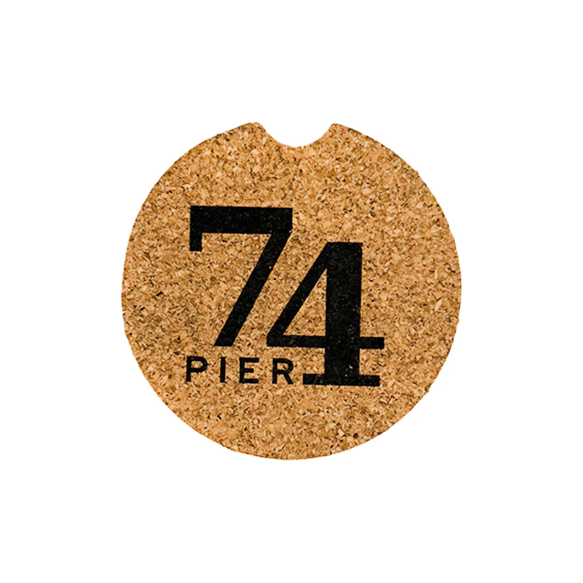 2.5" Cork Car Coaster 1