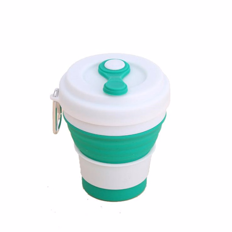 11.6OZ Collapsible Retractable Silicone Travel Cup