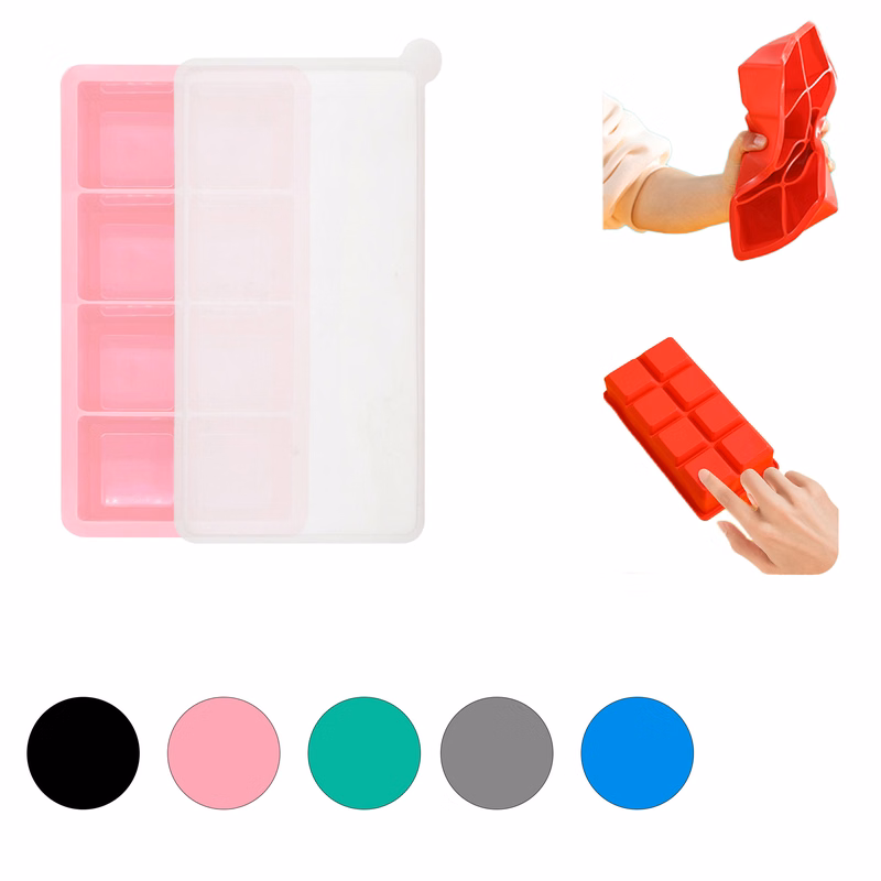 MOQ 30 Rectangular Ice Container Set with Lid