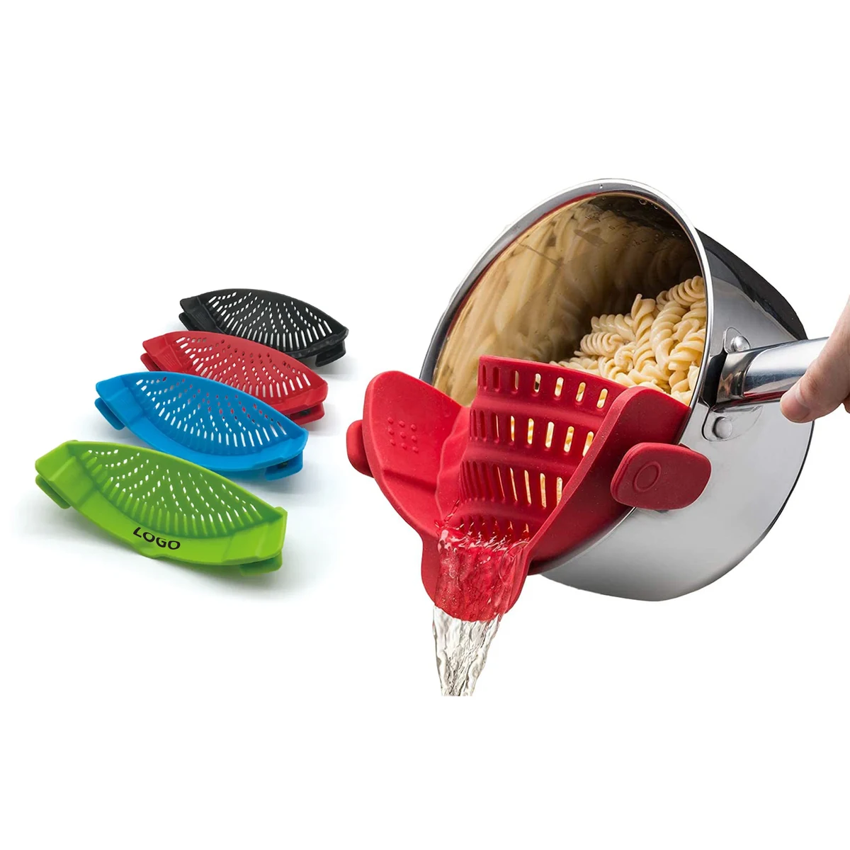 Clip On Strainer Silicone 1