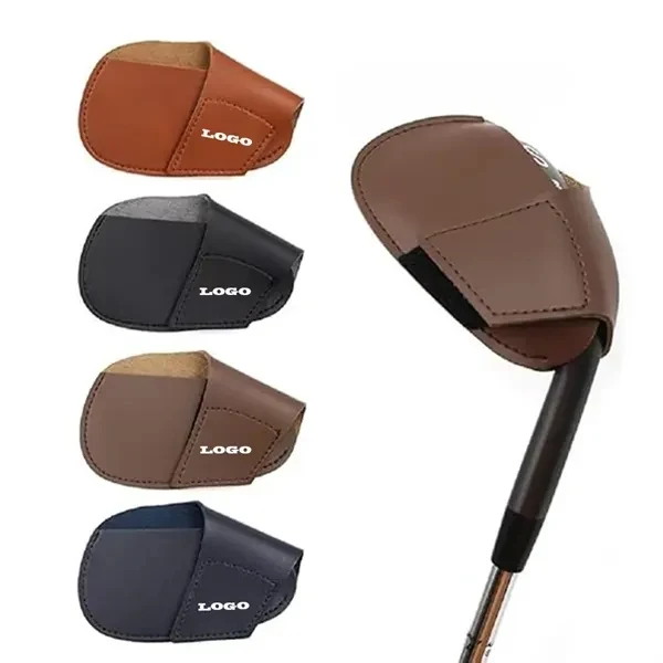 Golf Club Cover PU Leather Club Head Cover for Outdoor, Fitness and Travel 1