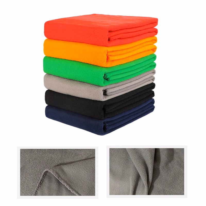 180 GSM 60" x 50" Polar Fleece Blanket MOQ 50PCS