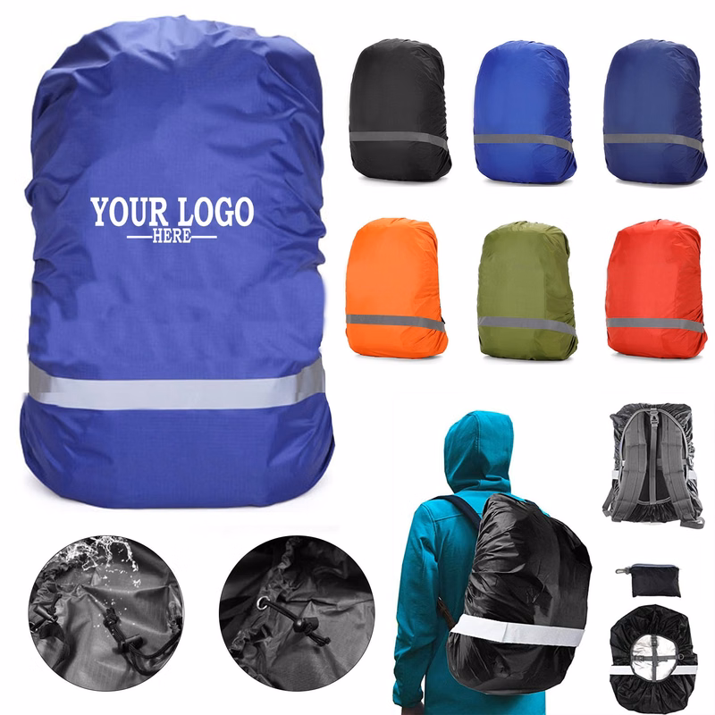 Visibility Reflective Strip Backpack Rain Cover