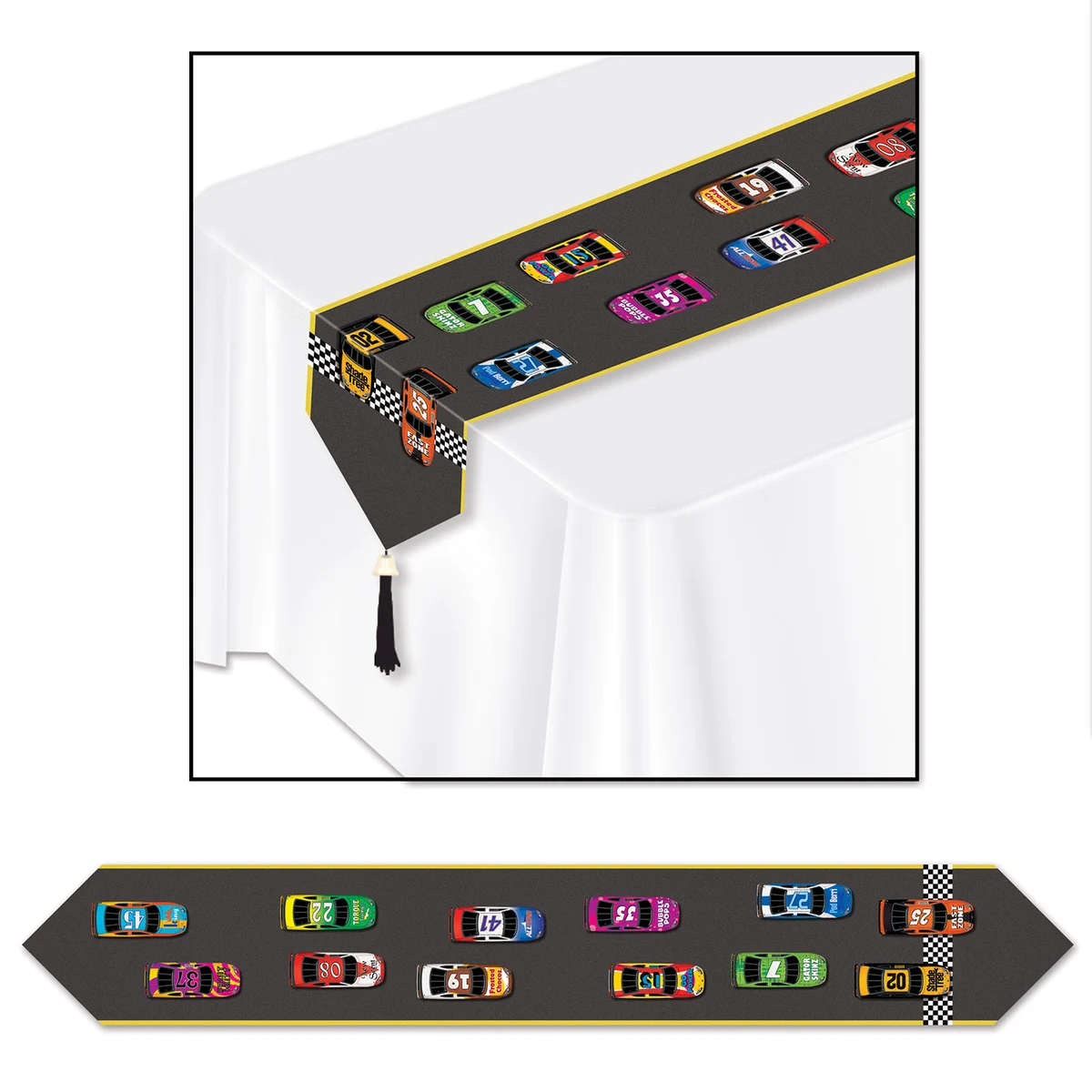 Printed Racing Table Runner 1