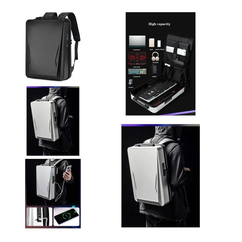 17.3 Inch Travel Waterproof Game Backpack with USB Charging 1