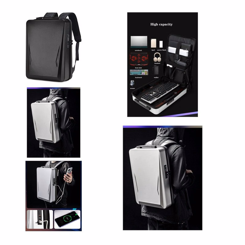 17.3 Inch Travel Waterproof Game Backpack with USB Charging