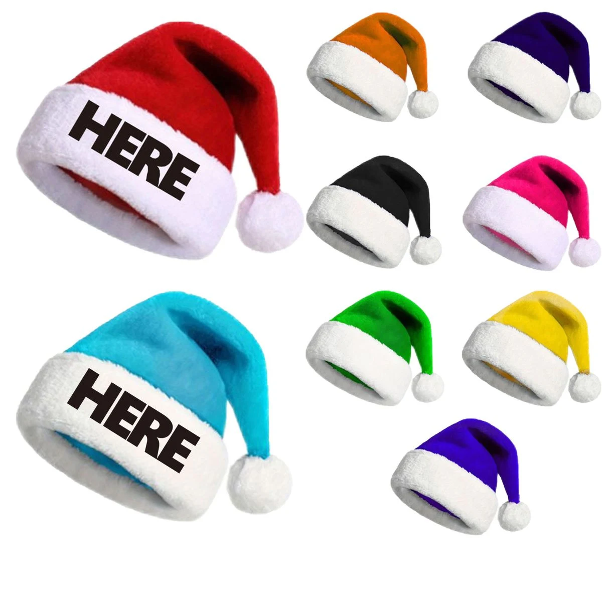 MOQ 20 Christmas Hat Decorations 1