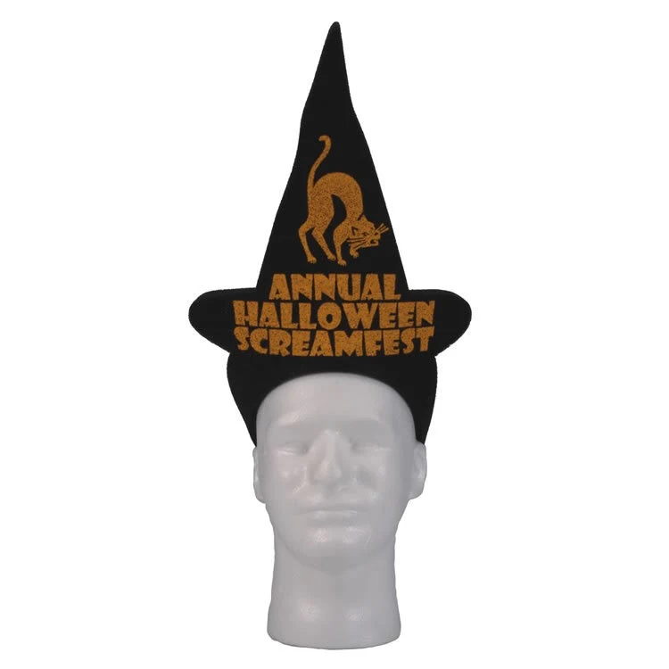 18" Foam Witch Hat Visor 1