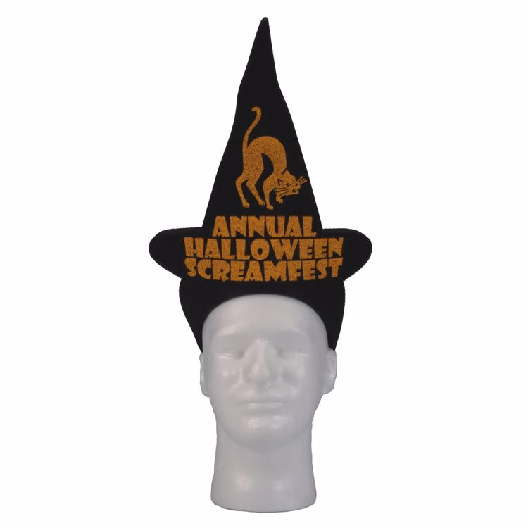 18" Foam Witch Hat Visor