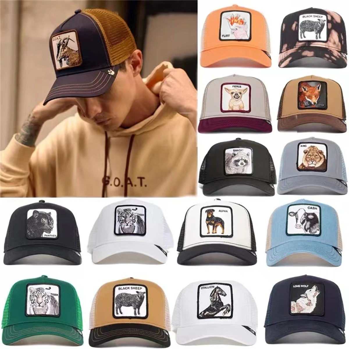Fashion Breathable Baseball Cap 1