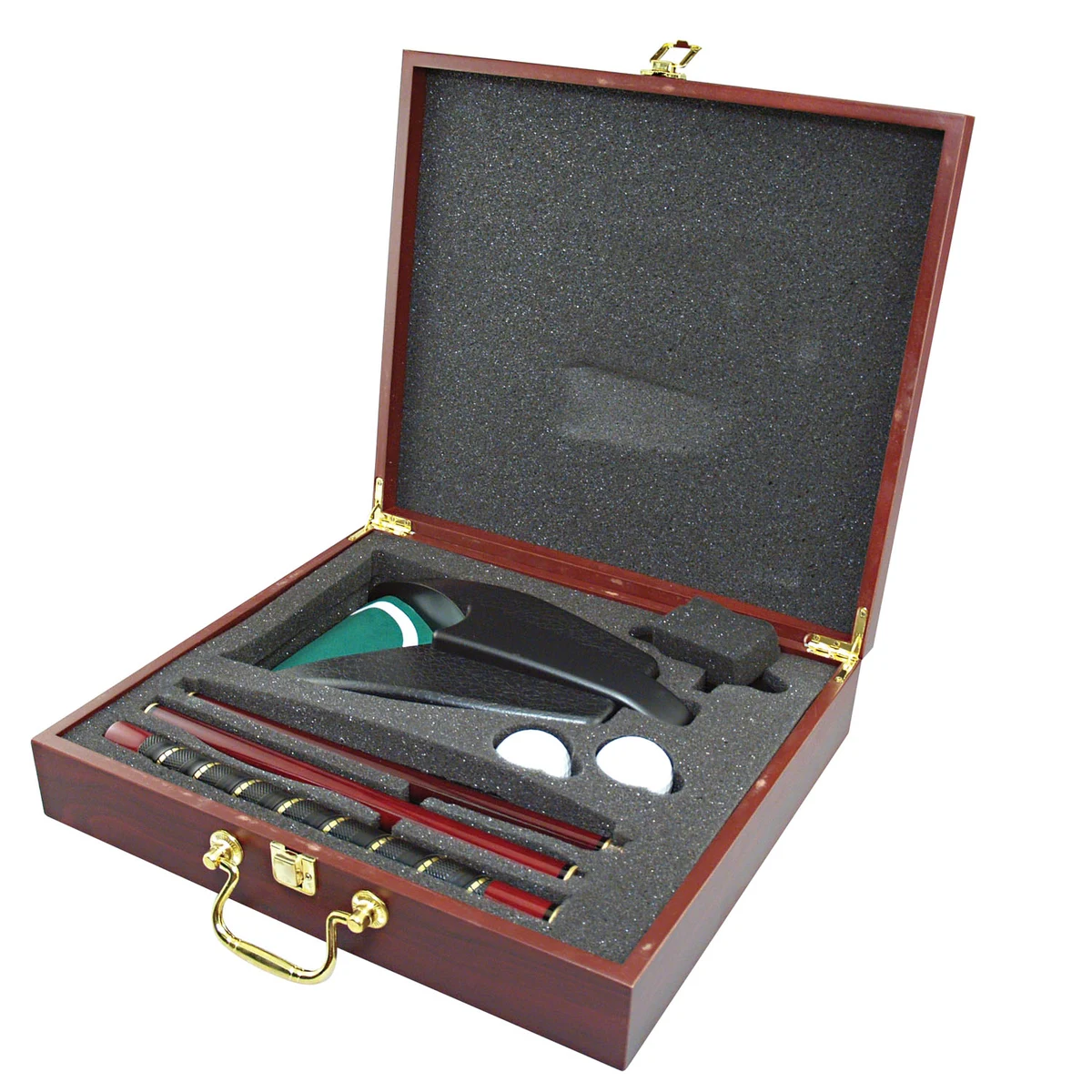 Rosewood Finish Golf Gift Set 1