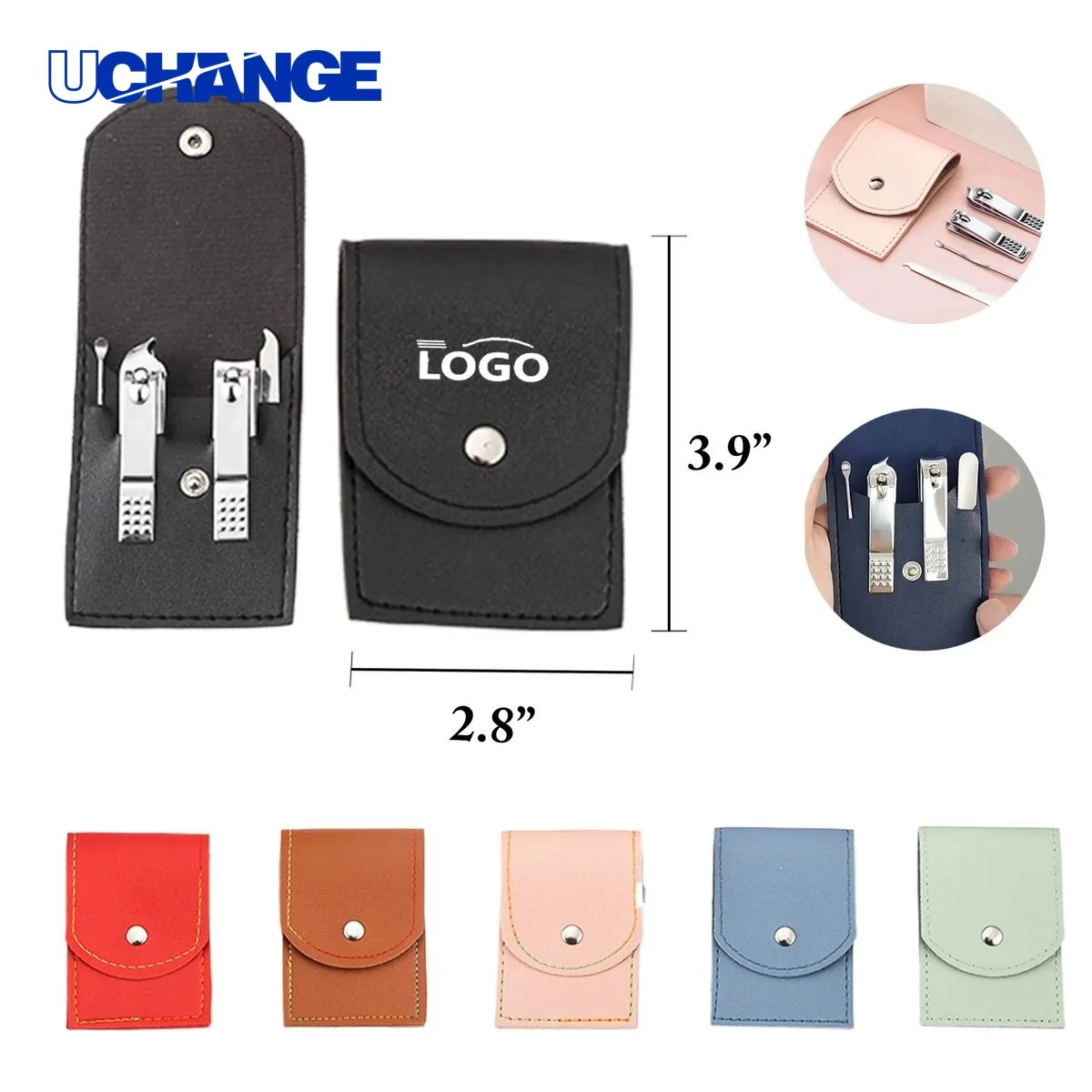 4-Piece Folding Nail Clipper Set 1