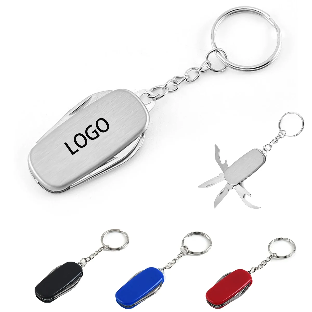 Multi-Function Stainless Steel Keychain Knife 1