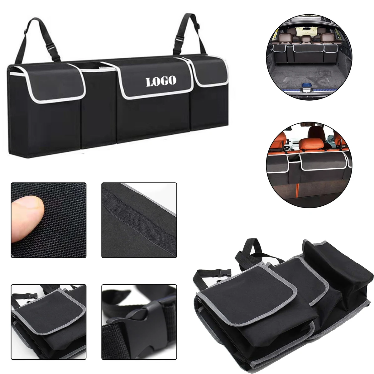 Car Trunk Backseat Hanging Organizer 1