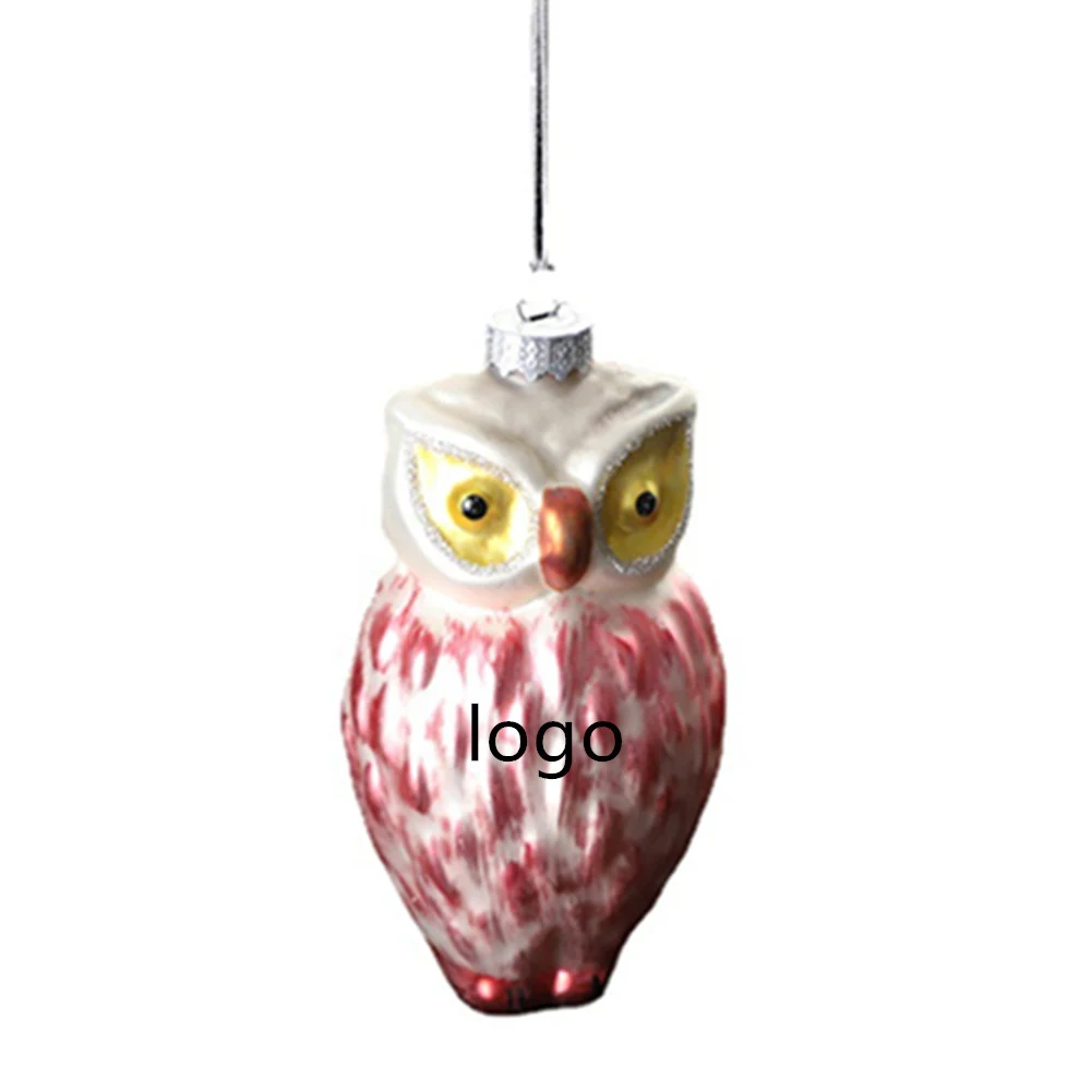 Owl Shape Christmas Ornaments 1