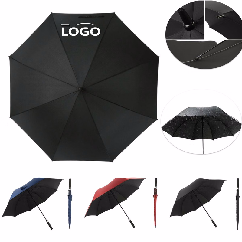 MOQ 10 27" Long Handled Golf Umbrella