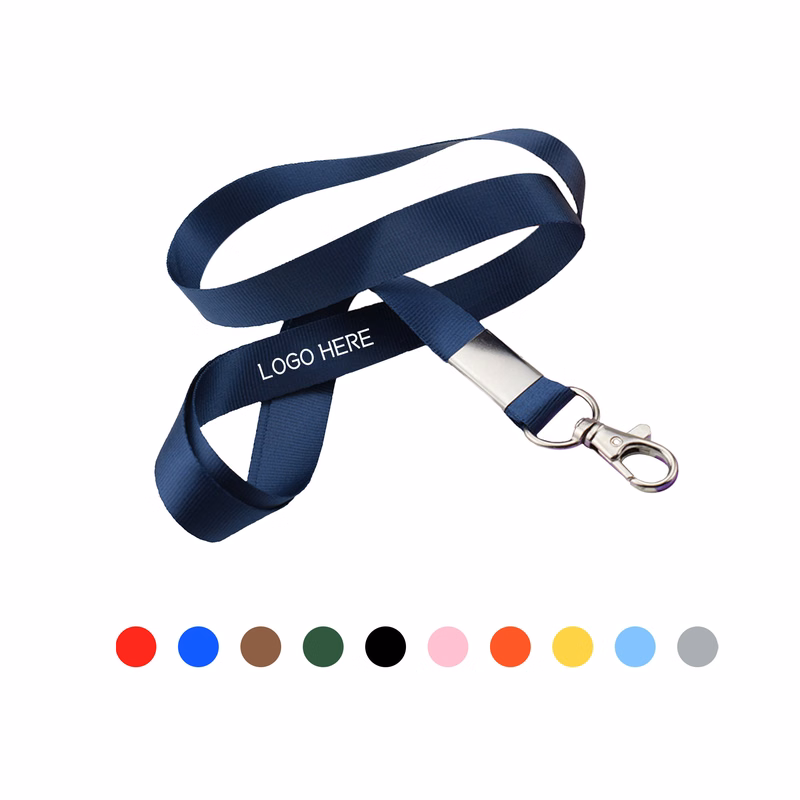 Detachable Custom Color Polyester  Lanyard