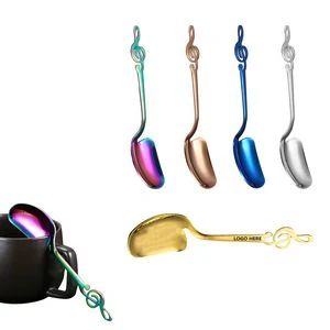 5.51 Inch Music Note Spoon With Side Hanger 1