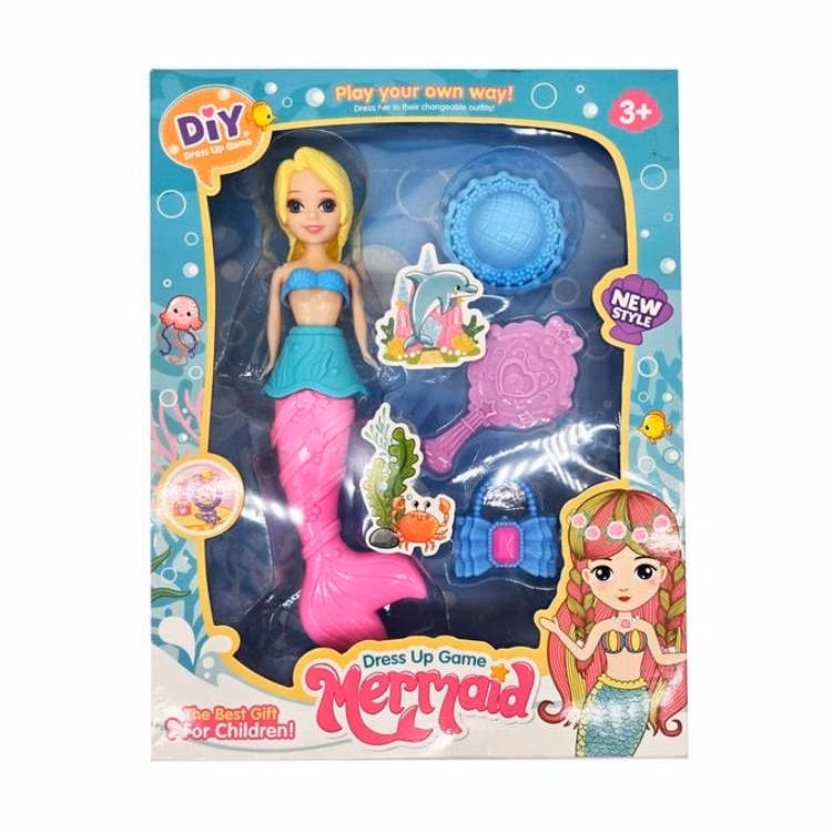Dress-Up Mermaid Doll Assorted