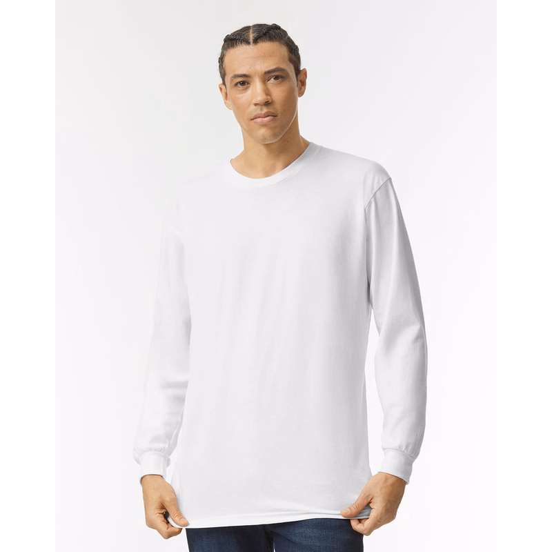 Unisex Fine Jersey Long Sleeve Tee - 2007