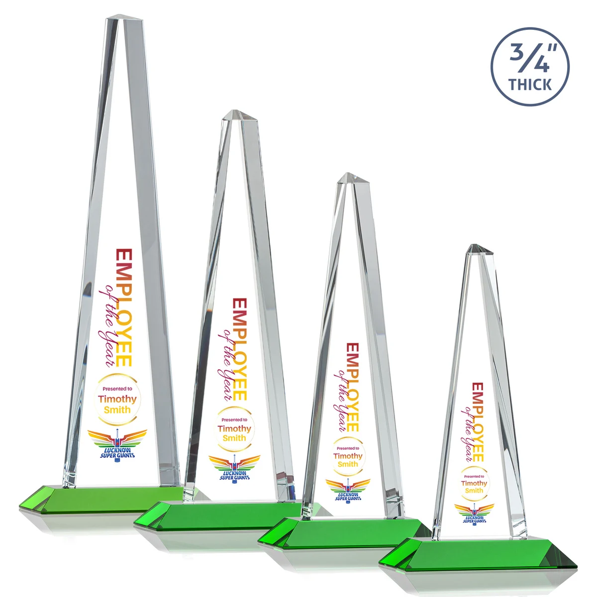 Majestic Tower VividPrint™ Award - Green 1