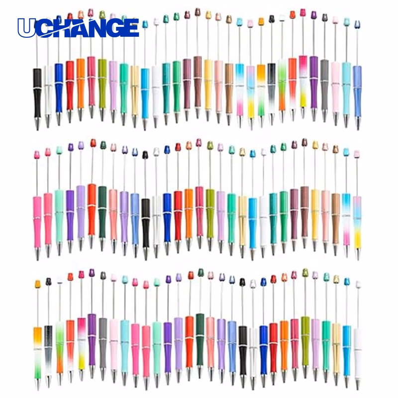 Plastic DIY Beadable Ballpoint Pen for Crafts