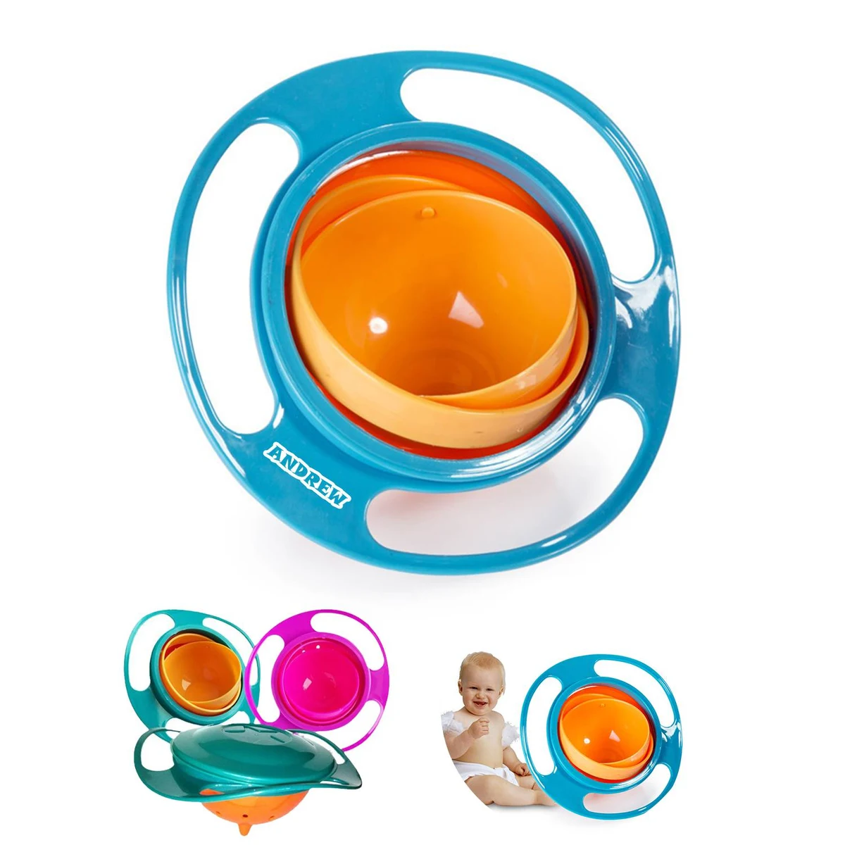 Magic Bowl 360 Degree Rotation 1