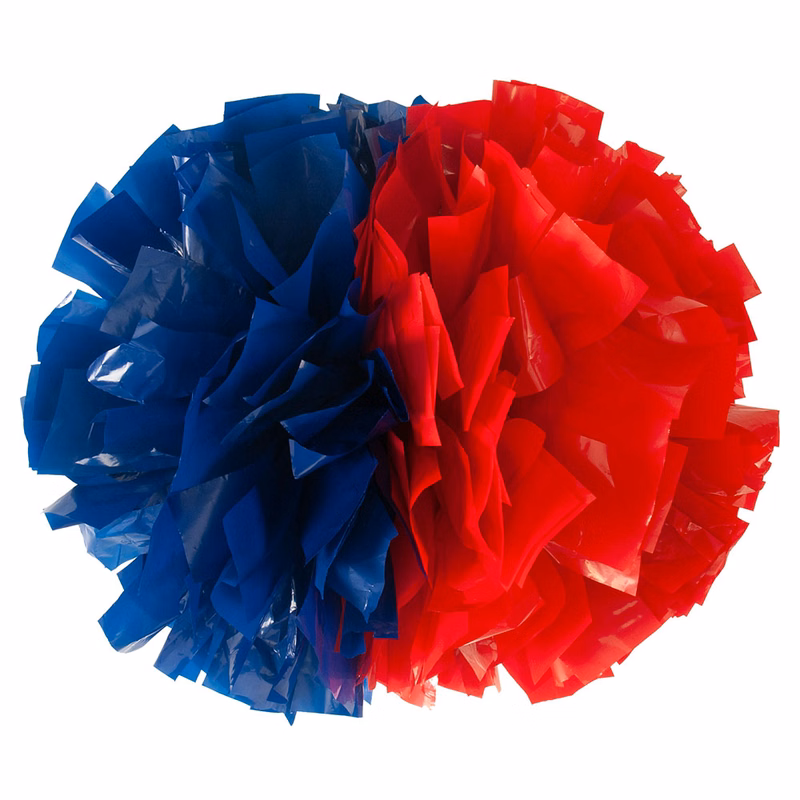 Custom Plastic Super Wide Pom - Half & Half Style