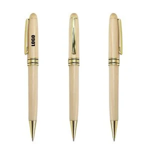 Nature Wooden Twist Writing Pen 1