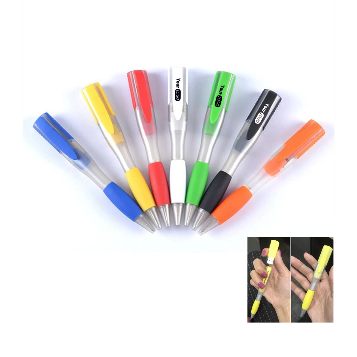 Sleek & Practical USB Ballpoint Pen" 1