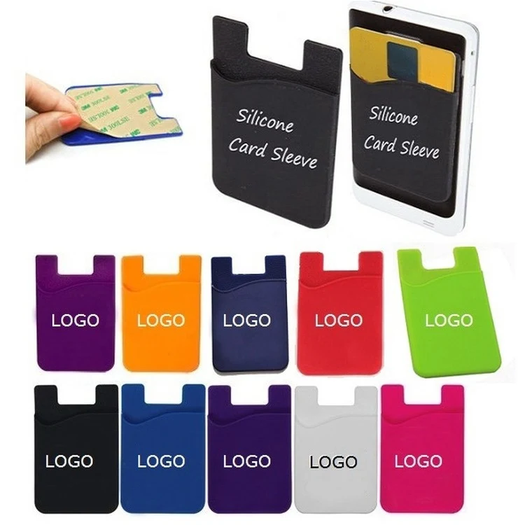 Silicone Card Sleeve/ Phone Wallet 1