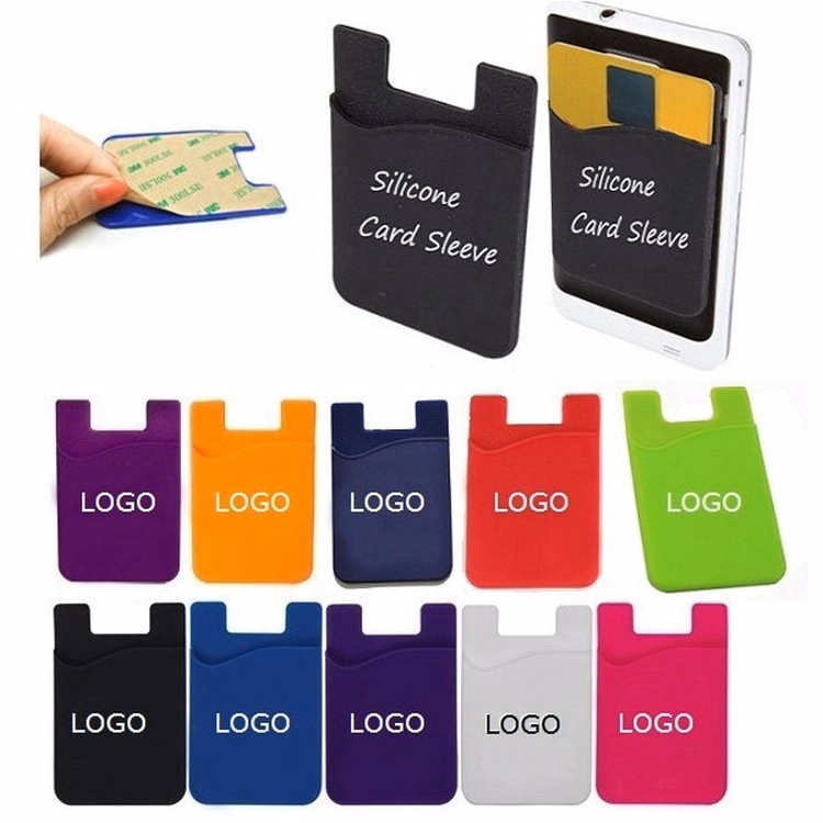 Silicone Card Sleeve/ Phone Wallet