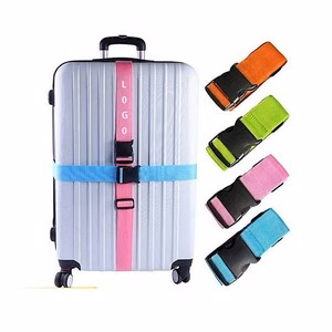 Adjustable Travel Luggage Cross Strapping Belts