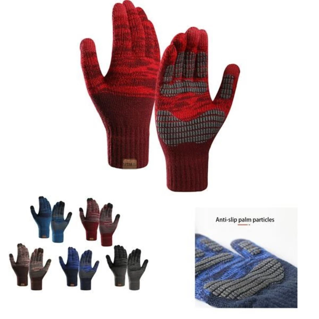 Touch Screen Knit Gloves 1