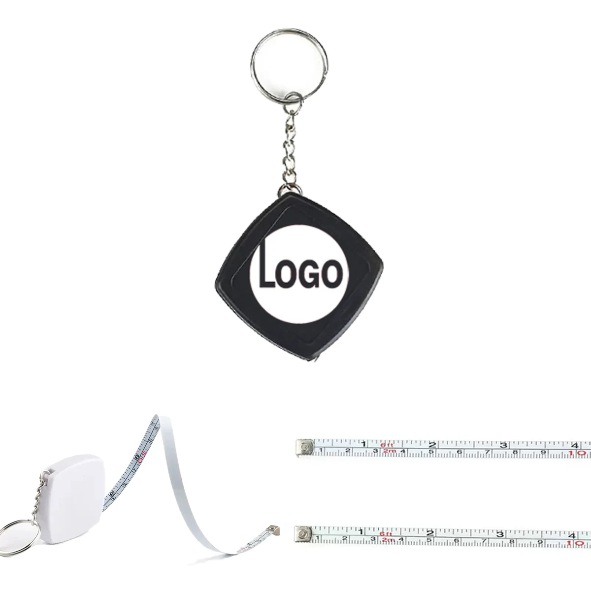 Retractable Tape Measure Keychain 1