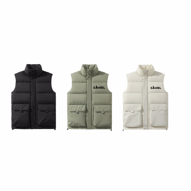 90% White Duck Down Filled Vest