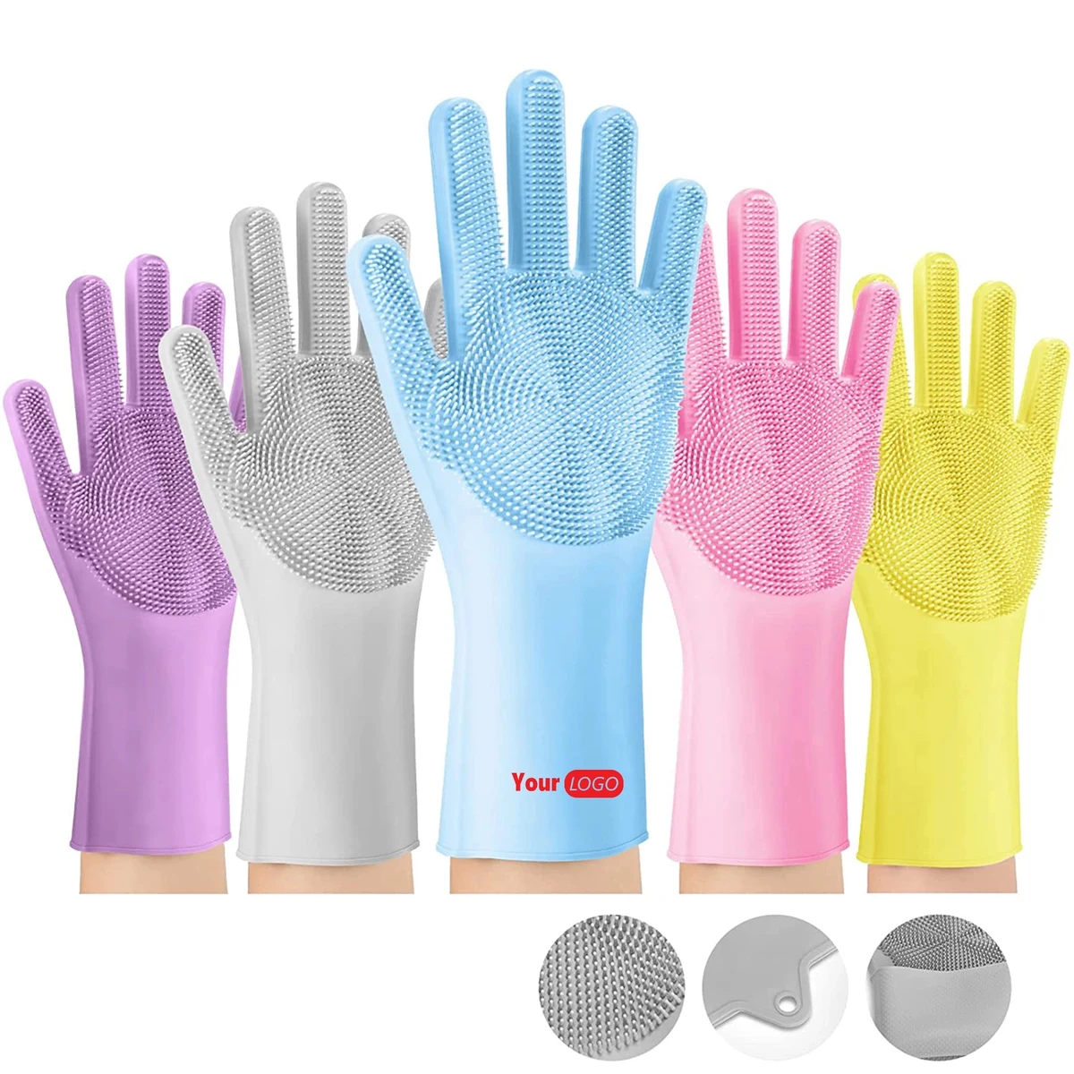 Silicone Dishwashing Gloves 1