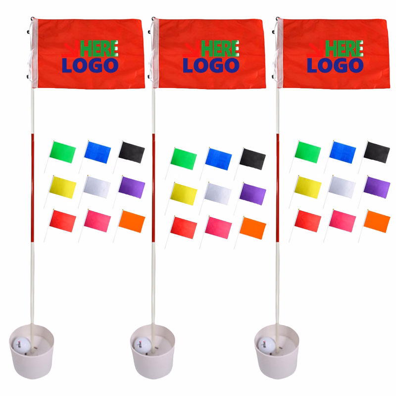 Golf Flagstick 6ft Pin Nnylon Flag MOQ20