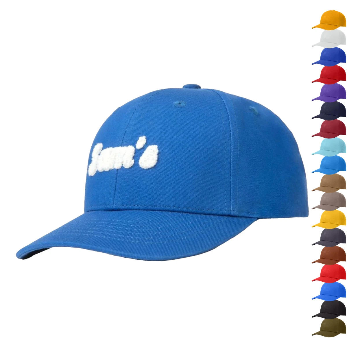 Premium 6-Panel low profile Structured Cotton Fabric Cap with Snapback Closure 1