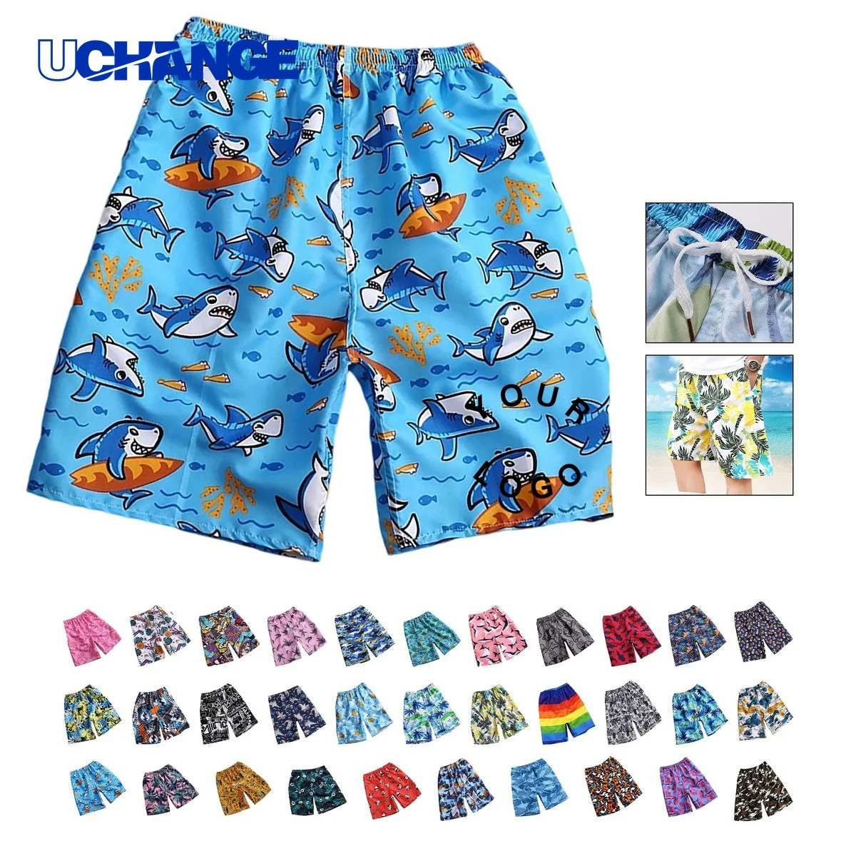 Breathable Quick Drying Swim Shorts for Outdoor Fun 1