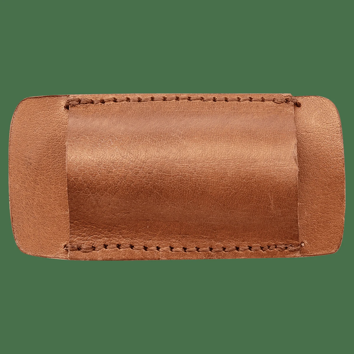Bison River 4 1/2" Brown Double Sided Leather Belt Sheath 1