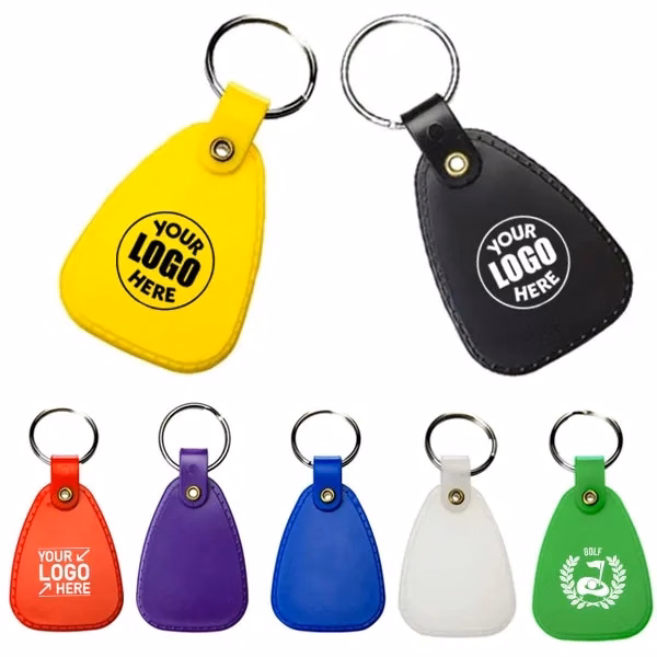 Custom Western Saddle PVC Key Tag
