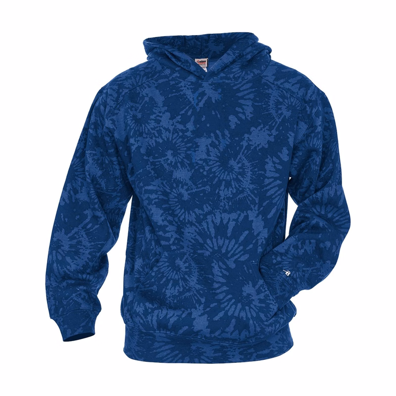 Youth Tie-Dyed Triblend Hooded Sweatshirt - 2275