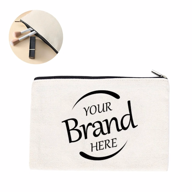 Blank Zipper Pen Pencil Bag