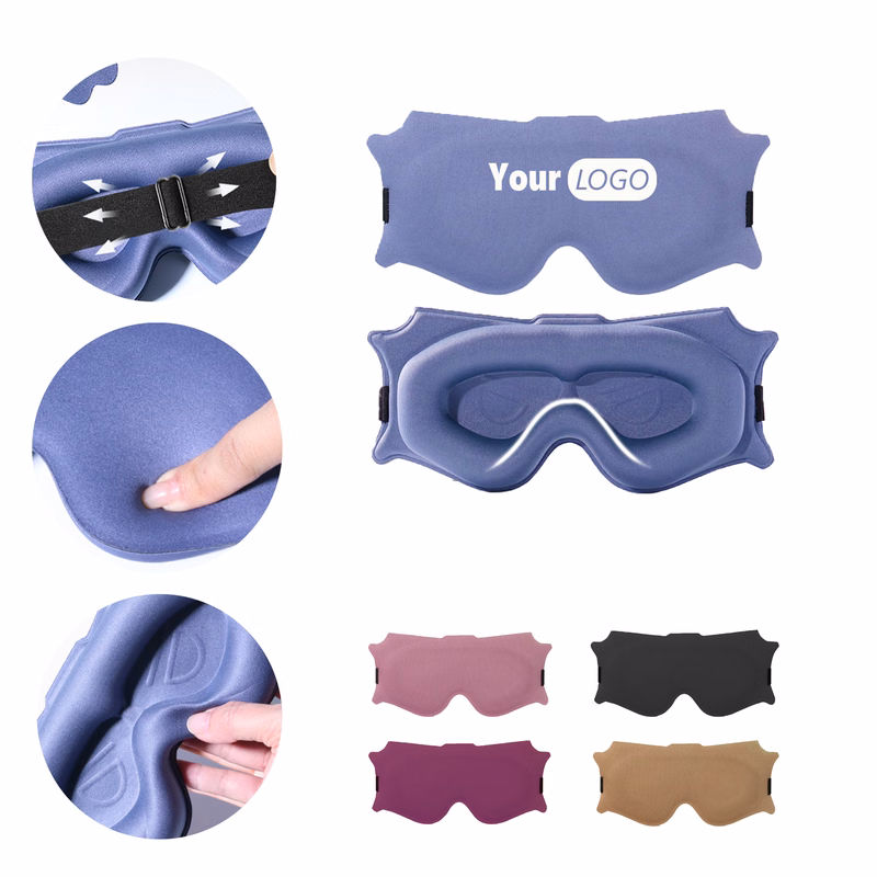 3D Eye Light Blocking Mask