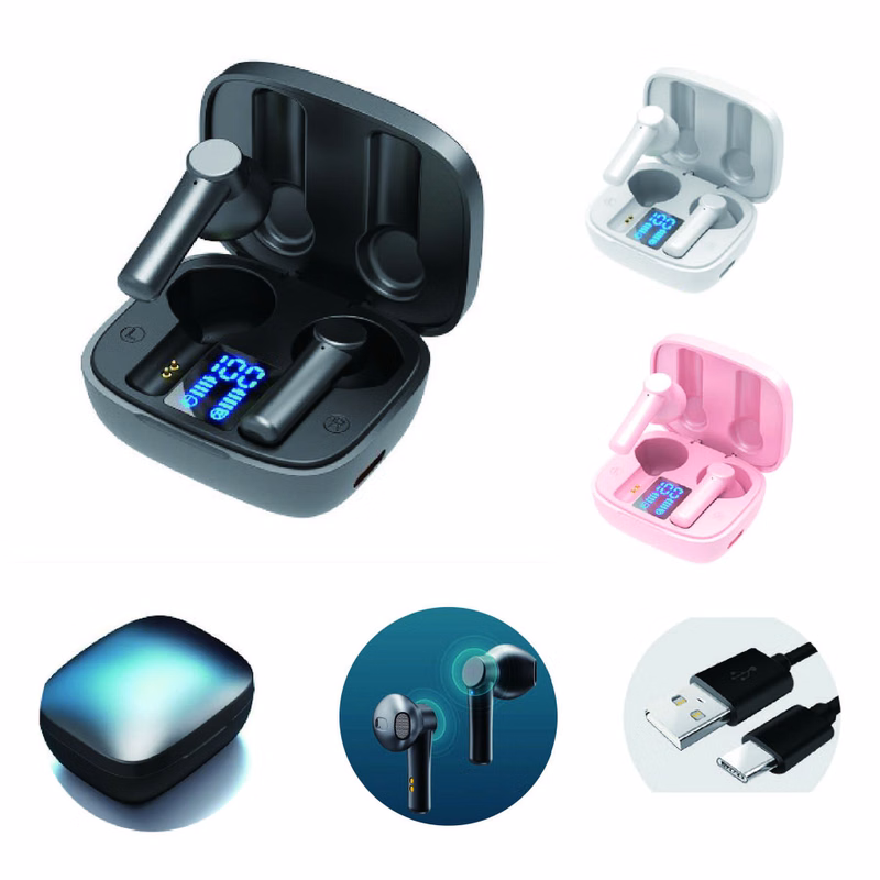 Sports Wireless Bluetooth Earbuds With Charging Case