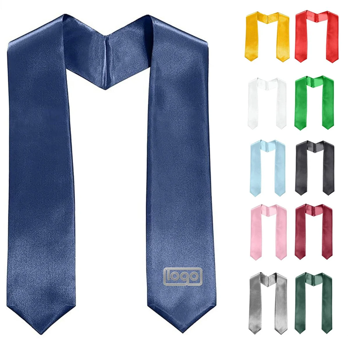 Custom 60"/72"/84" Graduation Stole Sash 1