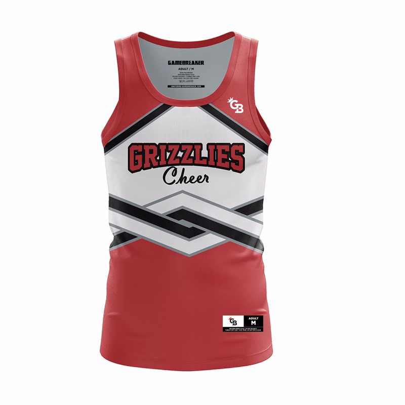 Sleeveless Cheerleading Shells
