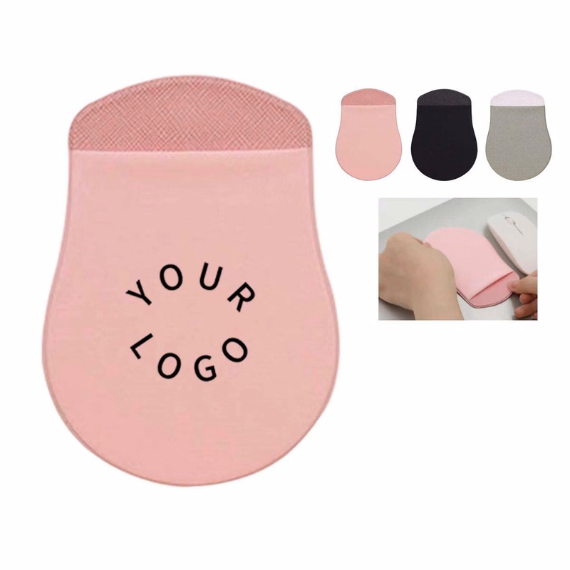 Compact Adhesive Mouse Holder for Travel Use